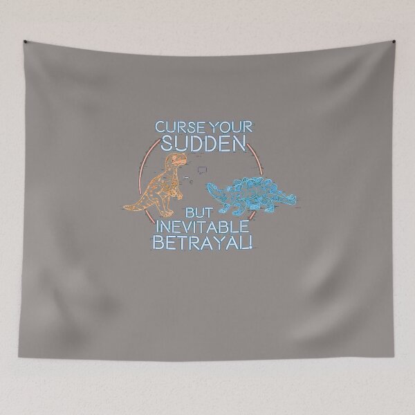 Item preview, Dinosaur Neon Betrayal Quote T-Shirt-81 designed and sold by ChristophBobzin.