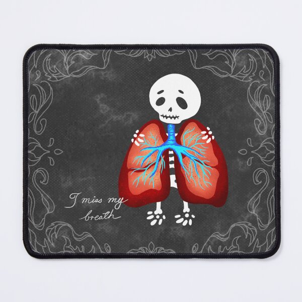 Item preview, Little Ku Hugging Anatomical Lungs designed and sold by momolaart.