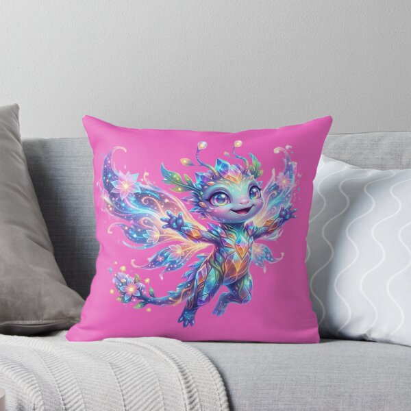 Item preview, ​Cute Crystal Dragon Cosmic Fairy Mascot Artwork designed and sold by Gianlu1215.