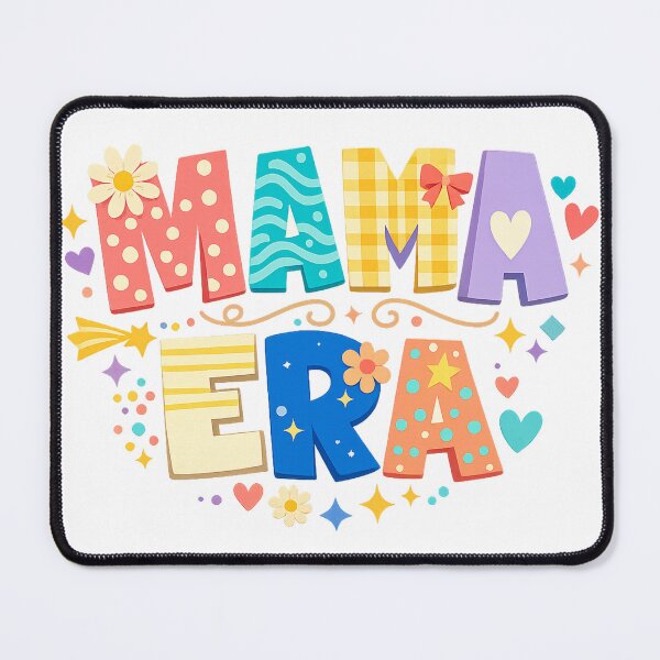 Item preview, Mama Era Colorful Retro Typography Mom Life Mother's Day Art Design designed and sold by inkoutninja.