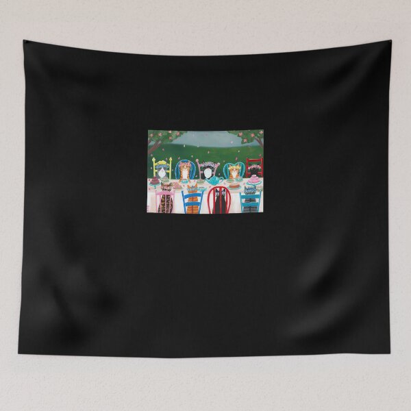 Item preview, Springtime-Cats-Tea-Party designed and sold by barkusve.