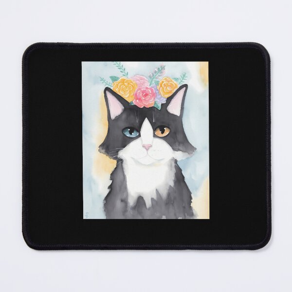 Item preview, Springtime-Tuxedo-Cat designed and sold by harosfethk.