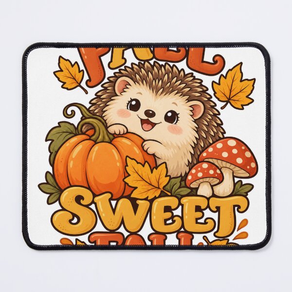 Item preview, Fall Sweet Fall Cute Hedgehog designed and sold by The198X.