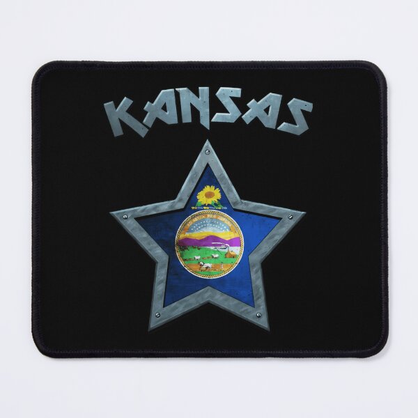 Item preview, Kansas Band Retro Star Emblem Graphic designed and sold by EmiliDanielIV.