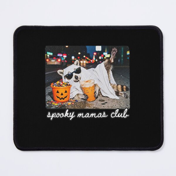 Item preview, Halloween Mama Comfort Colors Shirt Raccoon Mom designed and sold by CrinoSwice.