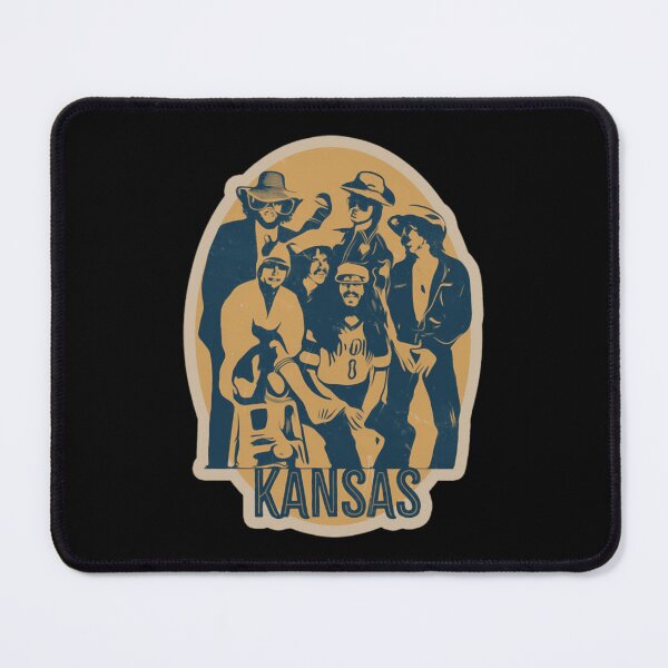 Item preview, Kansas Classic Rock Sepia Band Portrait designed and sold by EmiliDanielIV.