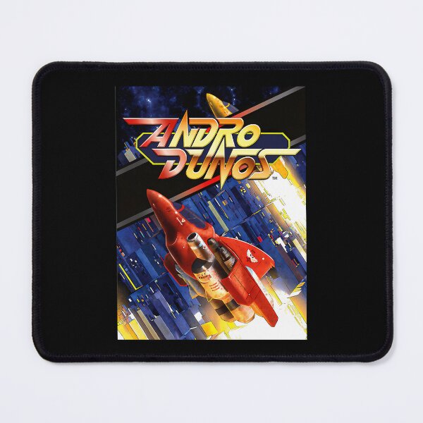 Item preview, Red Space Jet Flying Over Futuristic Glowing Sci-Fi Cityscape designed and sold by PenseeMichaud.