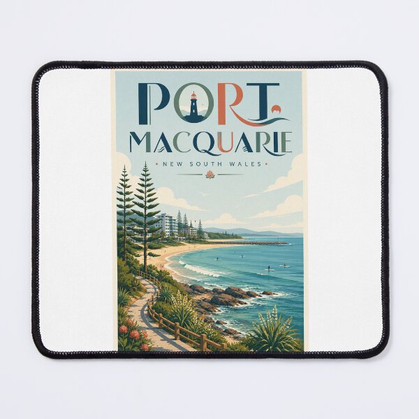 Item preview, Port Macquarie New South Wales Coastline and Pacific Ocean designed and sold by Places On Earth.