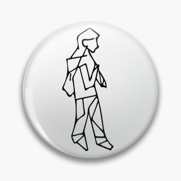 Item preview, The walk of a nonplussed human designed and sold by CatMacScot.