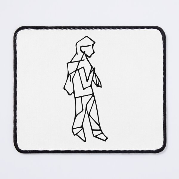 Item preview, The walk of a nonplussed human designed and sold by CatMacScot.