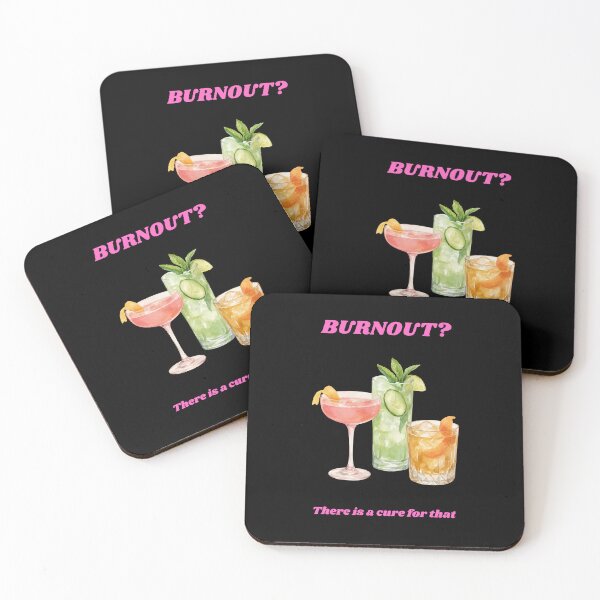 Item preview, Burnout There Is A Cure For That Funny Cocktail Humor designed and sold by DontCareClub.
