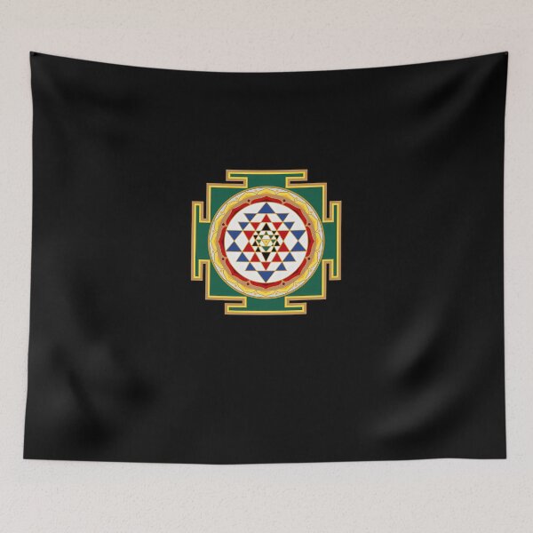 Item preview, Sri-Yantra-In-Traditional-Colors designed and sold by barkusve.