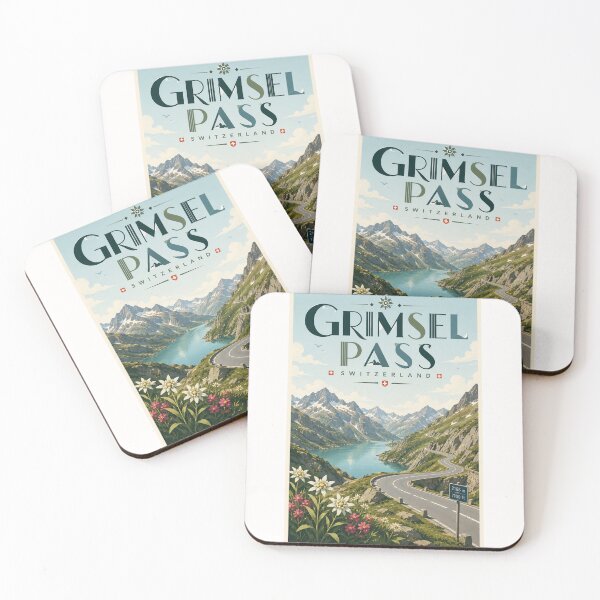 Item preview, Grimsel Pass Switzerland Alpine Road and Bernese Highlands designed and sold by Places On Earth.