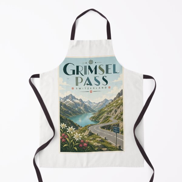 Item preview, Grimsel Pass Switzerland Alpine Road and Bernese Highlands designed and sold by Places On Earth.