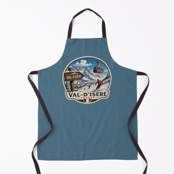 Item preview, Val-d'Isere France Skiing Ski Alps Espace Killy Sticker TShirt 04 designed and sold by OuterShellUK.