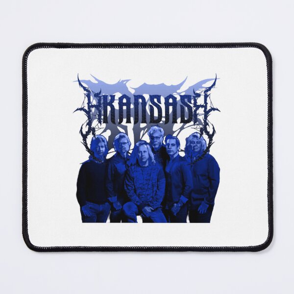 Item preview, Kansas Progressive Rock Blue Band Portrait Graphic designed and sold by EmiliDanielIV.