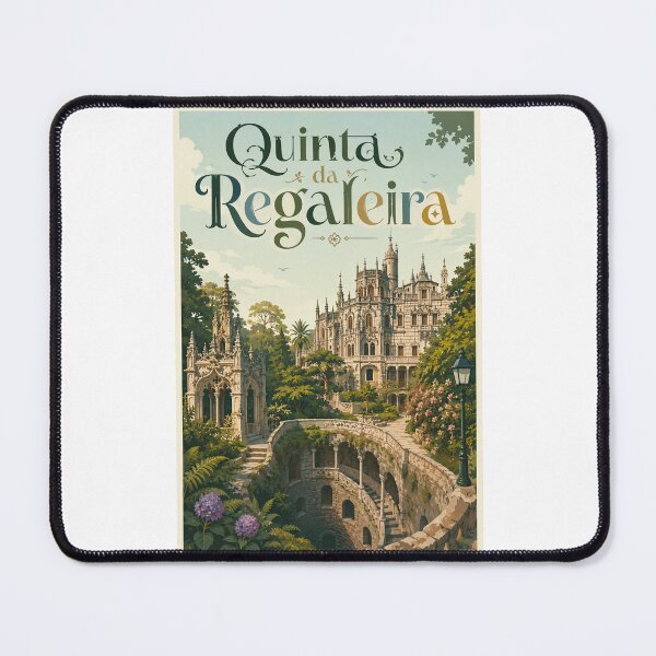 Item preview, Quinta da Regaleira Sintra Portugal Gothic Palace and Initiation Well Gardens designed and sold by Places On Earth.