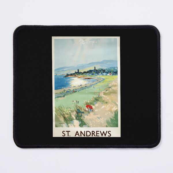 Item preview, St-Andrews-Vintage-Travel-Poster designed and sold by harosfethk.