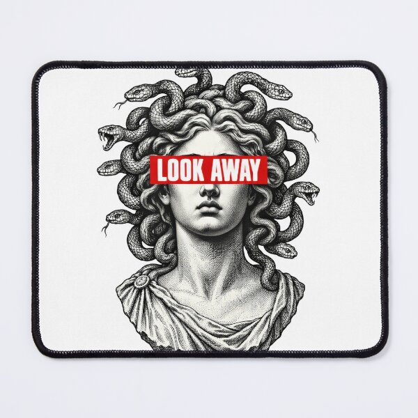 Item preview, Look Away Medusa Greek Statue Bust Ancient Greece designed and sold by Lolik Designs.
