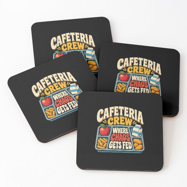 Item preview, Cafeteria Crew Where Chaos Gets Fed Retro School Lunch Staff designed and sold by MOTIFOLK.