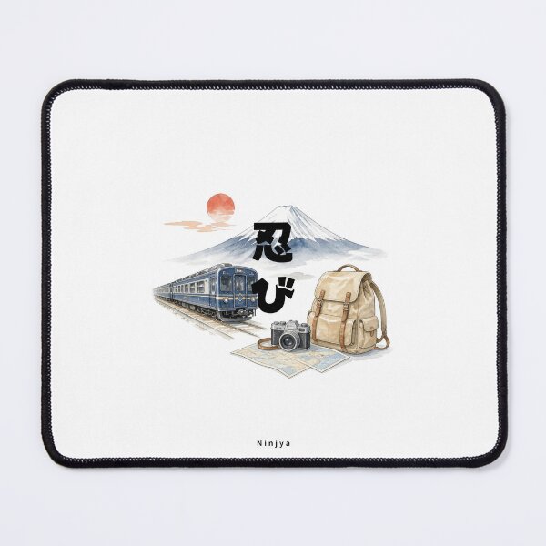 Item preview, Shinobi - Ninja | Japan Train Trip | Japanese Design designed and sold by JapanMemoir.