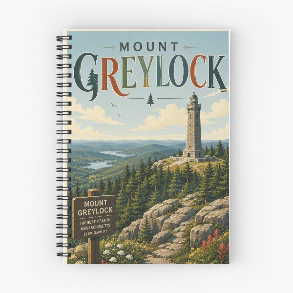 Item preview, Mount Greylock Massachusetts Summit and Veterans War Memorial Tower designed and sold by Places On Earth.