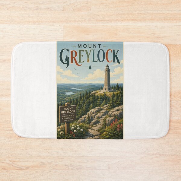 Item preview, Mount Greylock Massachusetts Summit and Veterans War Memorial Tower designed and sold by Places On Earth.