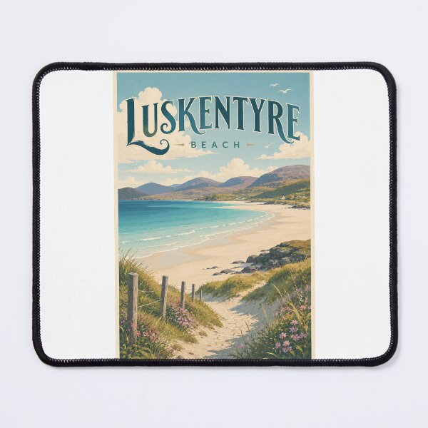 Item preview, Luskentyre Beach Isle of Harris Outer Hebrides Scotland Coast designed and sold by Places On Earth.