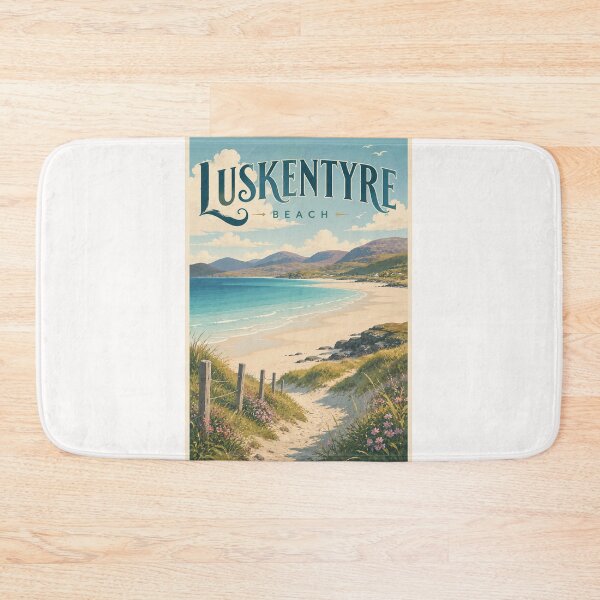 Item preview, Luskentyre Beach Isle of Harris Outer Hebrides Scotland Coast designed and sold by Places On Earth.