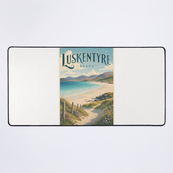 Item preview, Luskentyre Beach Isle of Harris Outer Hebrides Scotland Coast designed and sold by Places On Earth.