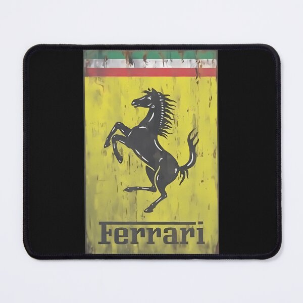 Item preview, Retro Prancing Horse Ferrari Print designed and sold by GiovanniLeverat.