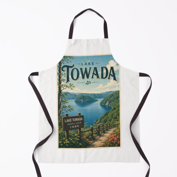 Item preview, Lake Towada Tohoku Japan Forested Caldera Landscape designed and sold by Places On Earth.