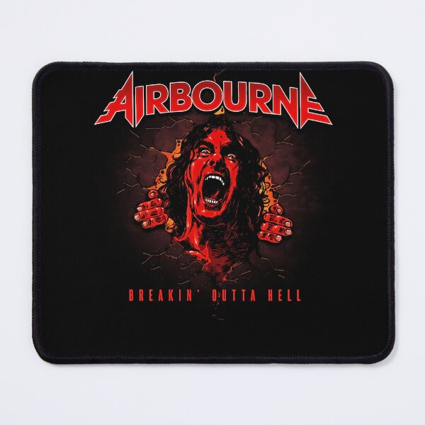 Item preview, Airbourne Breakin Outta Hell Hard Rock Scream Art designed and sold by TaySalon.
