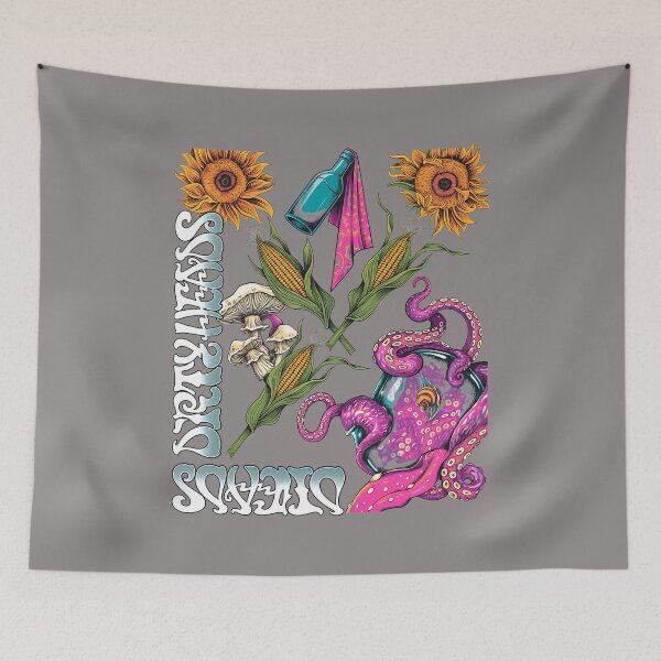 Item preview, DIRTY HEADS Octopus & Sunflowers Concert Art-80 designed and sold by LinusKarst.
