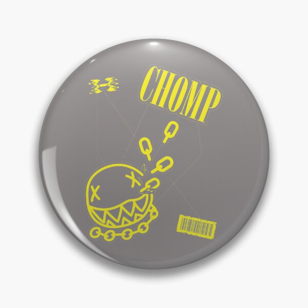 Item preview, CHOMP Scary Chain Smiley Face Tee-68 designed and sold by AndSagner.