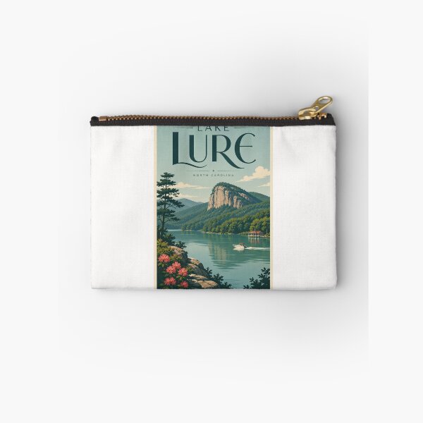 Item preview, Lake Lure North Carolina Beneath Chimney Rock and Blue Ridge Mountains designed and sold by Places On Earth.
