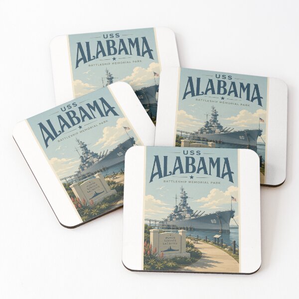 Item preview, USS Alabama Battleship Memorial Park Mobile Alabama Waterfront designed and sold by Places On Earth.