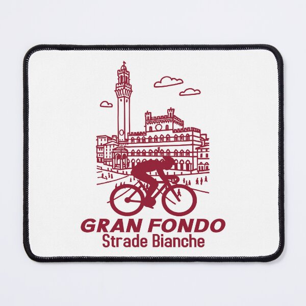 Item preview, Gran Fondo strade bianche cycling lovers cyclist designed and sold by Colorfulman.