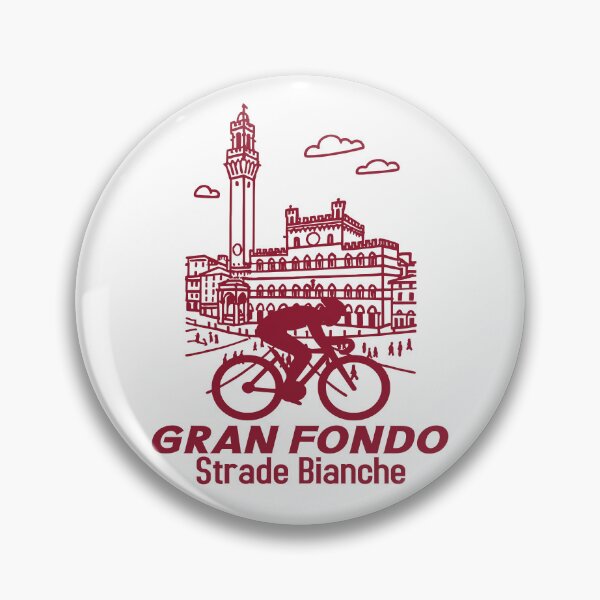 Item preview, Gran Fondo strade bianche cycling lovers cyclist  designed and sold by Colorfulman.