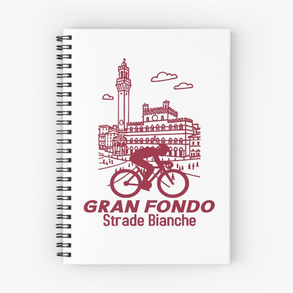 Item preview, Gran Fondo strade bianche cycling lovers cyclist  designed and sold by Colorfulman.
