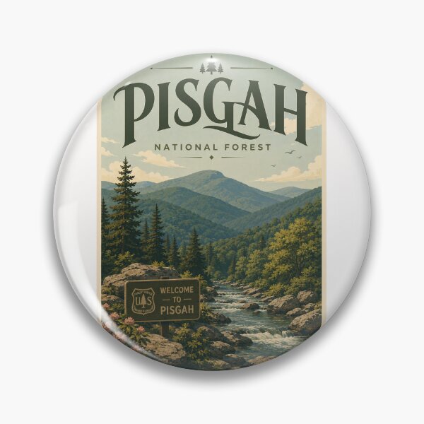 Item preview, Pisgah National Forest North Carolina Blue Ridge Mountain River Valley designed and sold by Places On Earth.