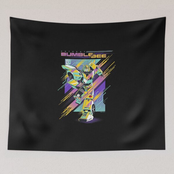 Item preview, Tr4nsformersz: EarthSpark Autobot Bumblebee Neon Poster designed and sold by ElenaDennis50.