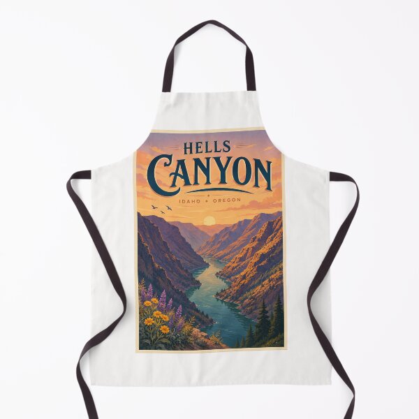 Item preview, Hells Canyon Idaho Oregon Snake River Gorge at Sunset designed and sold by Places On Earth.