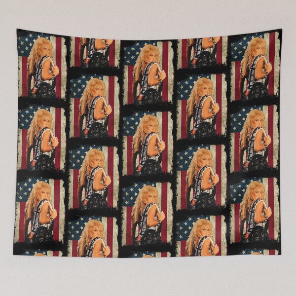 Item preview, American Flag Lita Ford Vintage USA Flag designed and sold by Dourdane.