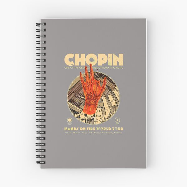 Item preview, Chopin Hands On Fire World Tour Vintage T-Shirt-94 designed and sold by AndSagner.