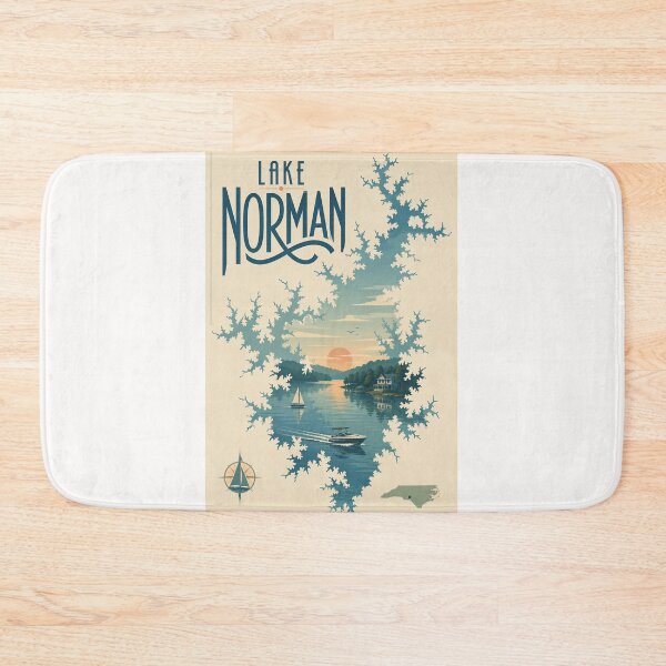 Item preview, Lake Norman North Carolina Waterfront and Catawba River Country designed and sold by Places On Earth.