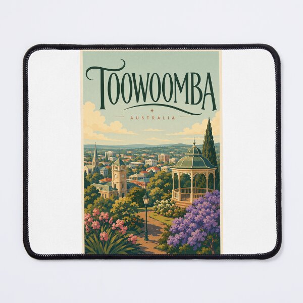 Item preview, Toowoomba Queensland Garden City Panorama Australia designed and sold by Places On Earth.