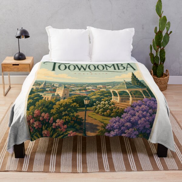 Item preview, Toowoomba Queensland Garden City Panorama Australia designed and sold by Places On Earth.