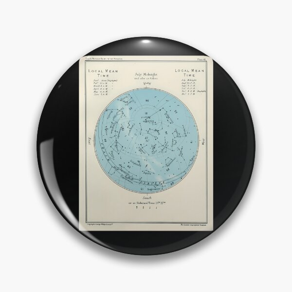 Item preview, Star-Map-July-Midnight designed and sold by harosfethk.