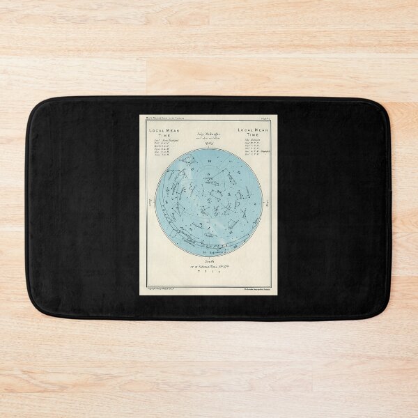 Item preview, Star-Map-July-Midnight designed and sold by harosfethk.